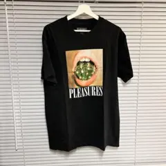 PLEASURES ブラック Tシャツ Lサイズのサムネイル