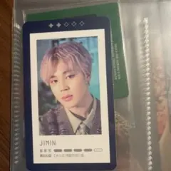 BTS ジミン マジショ マジックショップ ゲストブックカード JIMIN 2