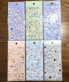 シールまとめ売り　シール大量　シールセット　立体シール　3Dシール