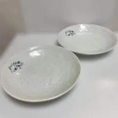 ハローキティ 白粉引盛皿　2枚セット　04