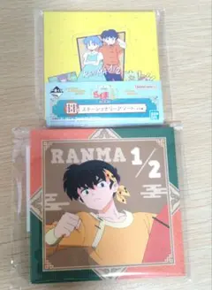 高橋留美子らんま 1/2 メモ帳 キャンバスボード 2点セット