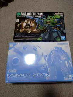 HG ハイザック & RG ズゴック ガンプラセット