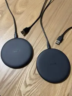 Anker ワイヤレス充電器 2個セット ブラック