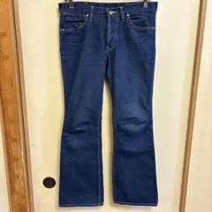 Wrangler ラングラー サドルマン 517 W32濃紺 ベルボトム 646