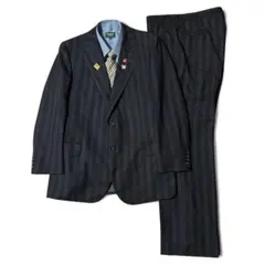 極美品✨超豪華5点セット✨DUNHILL英国製生地スーツ＋DIORネクタイ他L