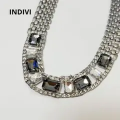 白*髪様 INDIVI シルバーカラー ネックレスのサムネイル