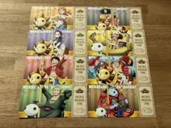 ワンピース 麦わらストア 13th 限定 チケット風カード 8枚