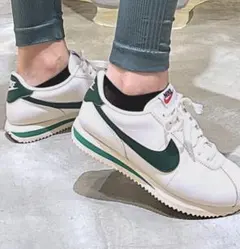 Nike コルテッツ ホワイト/グリーン