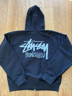 Stüssy HONOLULU ブラックパーカー