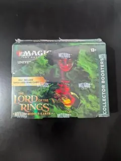 【新品未開封】MTG 指輪物語 コレクターブースター 英語版 1BOX MTG】指輪物語コレクターブースターBOX英語版を開封！世界に1枚