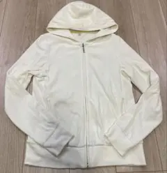 old UNIQLO ベロア フルジップパーカー M 00s Y2K