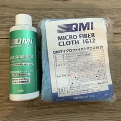 【新品】QMI 高濃縮カーシャンプー 150ml マイクロファイバークロス付きのサムネイル