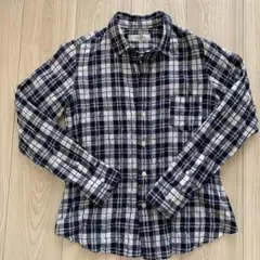 スピックアンドスパン チェックシャツ