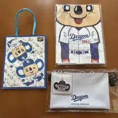 中日ドラゴンズ　ドアラ　FC特典サコッシュなど　3点セット