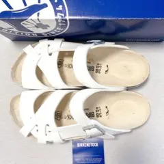 未使用 BIRKENSTOCK PISA 白 38 24.5cm 箱付のサムネイル