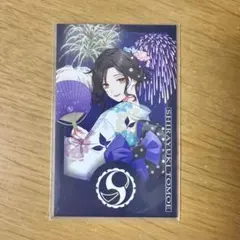 白雪巴　チェキ風カード　花火大会2024