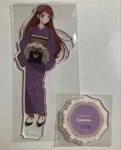 アイカツ アクリルスタンド らん アイカツ！ 10th STORY ～未来へのSTARWAY～ 描き下ろし 紫吹 蘭