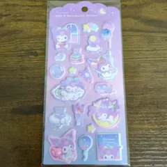 公式)サンリオ ジュエルマシュマロステッカー シール【クロミ】