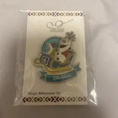 香港ディズニー　バッジ　オラフ