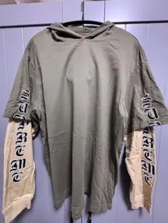 supreme ロンTフード付きのサムネイル