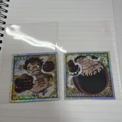 ワンピース　ウエハースシール　ルフィGR4セット売り