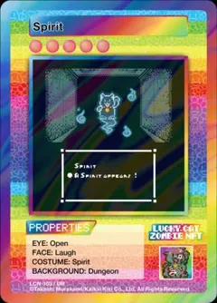 村上隆　Lucky Cat Zombie NFTのトレカ　SR以下コンプ102枚 Lucky Cat Zombie NFT 限定トレカ 村上隆 Devil SR - メルカリ