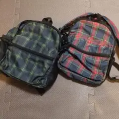 まとめ売り リュック バッグ  無印 二つ 子供 キッズ