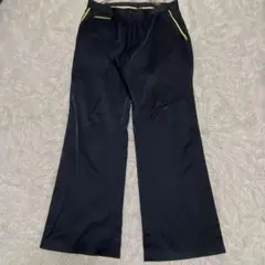 adidas アディダス　フレアナイロンパンツ　ネイビー ゴルフ株式会社　ML
