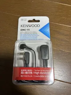 未使用品　KENWOOD EMC-11 クリップマイク付きイヤフォンのサムネイル