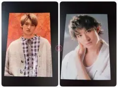 向井康二Snow Manフォトカード両面