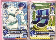 ♡お値下OK♡霧矢あおいちゃんアイカツサイバーコーデワンピースブーツ2枚セット