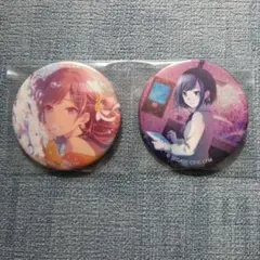 プロセカ 東雲絵名 グリッター缶バッジ ハーフアニバーサリー 7B 8B