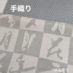 着物はぎれセット　正絹910　手織り紬　アンティーク　生地　古布　☆おまけ付き