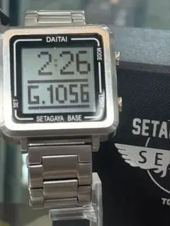 電池新品】DAITAI時計 世田谷ベース 所ジョージ 初期 稼働 箱付 腕時計