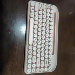 スリコ 丸型キー キーボード ピンク