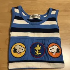 スヌーピー　ピーナッツキッズ タンクトップ　110