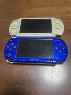 c*y様 PSP-1000 本体2台　ジャンク品　ソフト付き