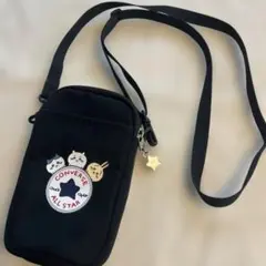 CONVERSE ちいかわ ショルダーバッグ ブラックのサムネイル