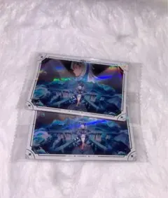 原神 ウエハースステッカー 2枚セット