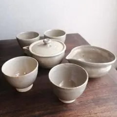 萩焼　茶器　煎茶 湯冷まし 煎茶碗 セット　日本茶