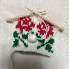 ☆*☆様 花柄モチーフのブローチ☆棒針編み☆ハンドメイド