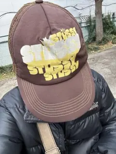 Stüssy ブラウン キャップのサムネイル