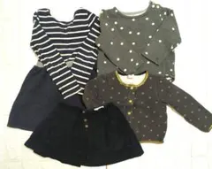 PETIT BATEAU冬服セット4点