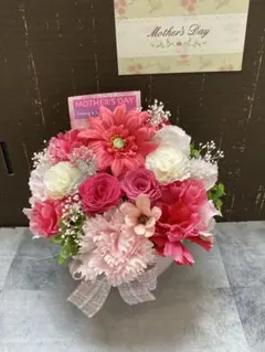 母の日プリザーブドフラワー　ソープフラワー