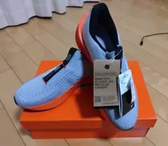 Nike スリッポンスニーカー グレー/オレンジ