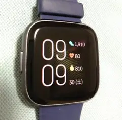 Fitbit versa2 ブラック(バンド互換品)のサムネイル