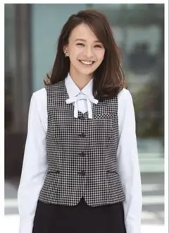 事務服 enjoie ベスト 13号㊶ - メルカリ