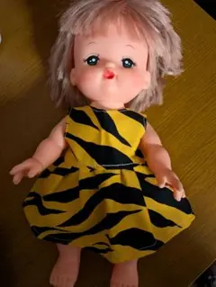 ハンドメイド メルちゃん ワンピース トラ柄