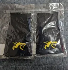 【新品 未開封】RYU リストバンド 2個セット ネイビー×イエロー