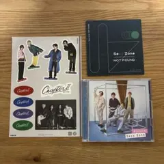 Sexy Zone CD、ステッカー、フォトカードセット